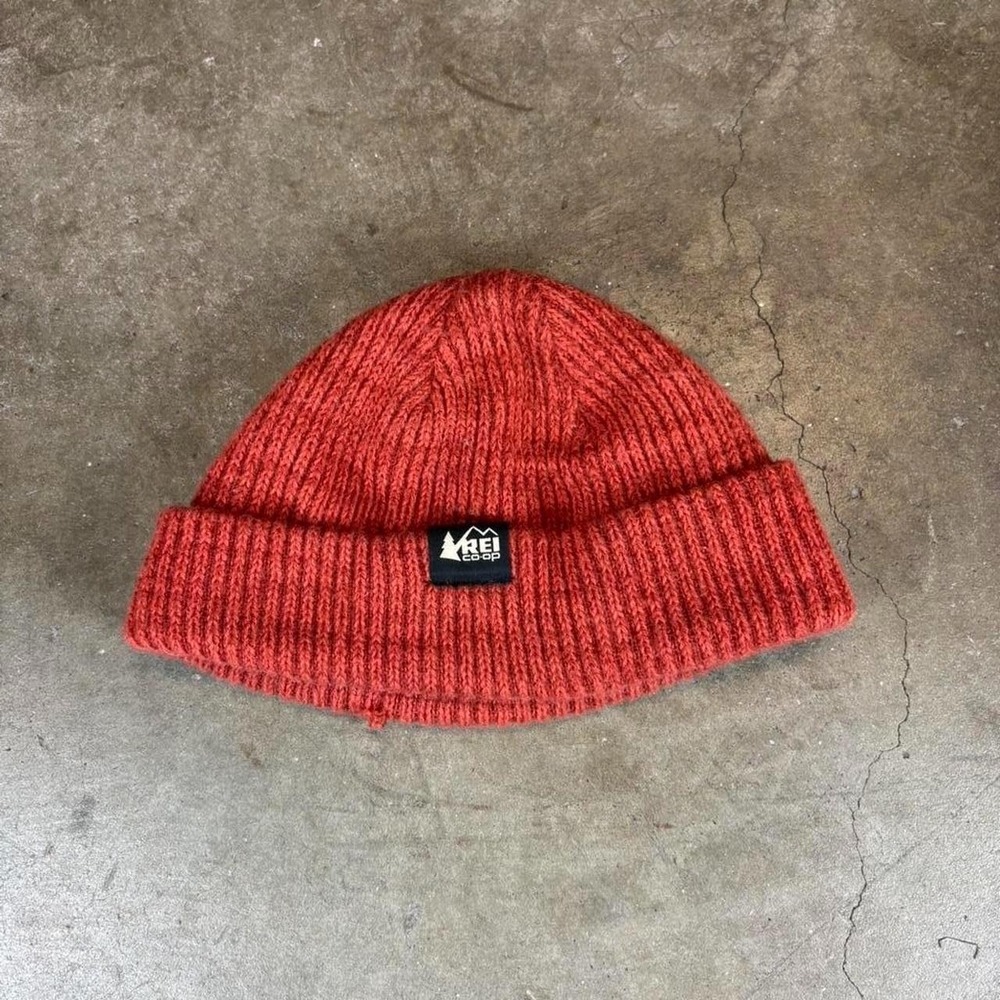 Rei co-op Orange wool beanie